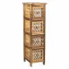 Kumode Alexandra House Living Brūns Koks Paulovnijas koks 26 x 61 x 22 cm