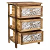 Lipasto Alexandra House Living Ruskea Puu Paolownia wood 29 x 58 x 40 cm