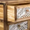 Lipasto Alexandra House Living Ruskea Puu Paolownia wood 29 x 58 x 40 cm