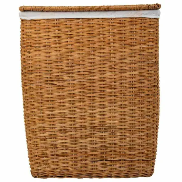 Pyykkikori Alexandra House Living Ruskea Polyesteri Rottinki 33 x 59 x 47 cm 51 x 40 x 26 cm 2 Kappaletta
