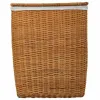 Laundry basket Alexandra House Living Brown Polyester Rattan 33 x 59 x 47 cm 51 x 40 x 26 cm 2 Pieces