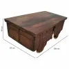 Кофейный столик Alexandra House Living Коричневый 59 x 49 x 106 cm