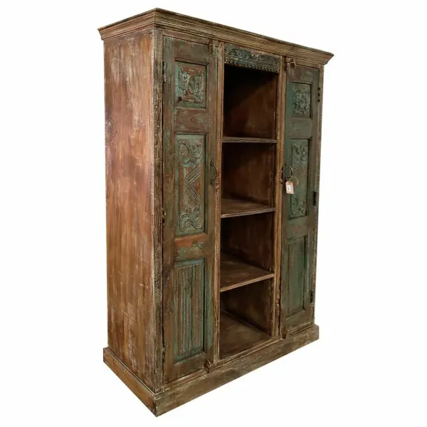 Hyllyt Alexandra House Living Ruskea Mangopuu 38 x 207 x 178 cm