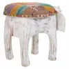 Jakkara Alexandra House Living Valkoinen Mangopuu Materiaali 51 x 37 x 36 cm Norsu