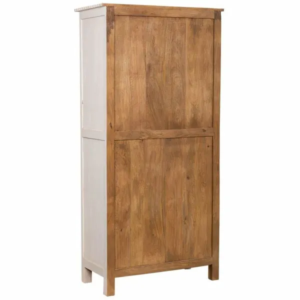 Drabužinė Alexandra House Living Balta Mango mediena 93 x 192 x 45 cm