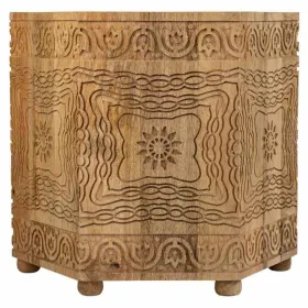 Centre Table Alexandra House Living Brown Mango wood 45 x 41 x 45 cm Traditional style