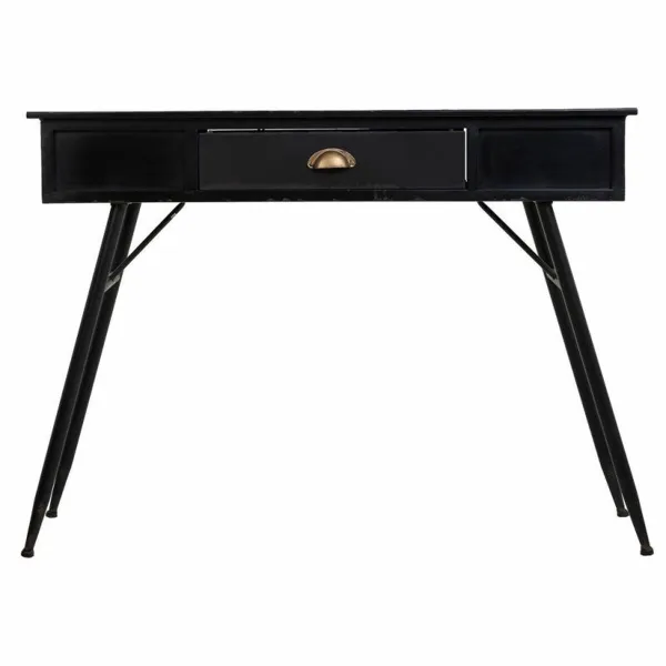 Hall Table with Drawers Alexandra House Living Black 40 x 75 x 100 cm