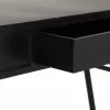 Stalas su stalčiais Alexandra House Living Juoda 40 x 75 x 100 cm