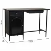 Письменный стол Alexandra House Living Чёрный 50 x 80 x 120 cm