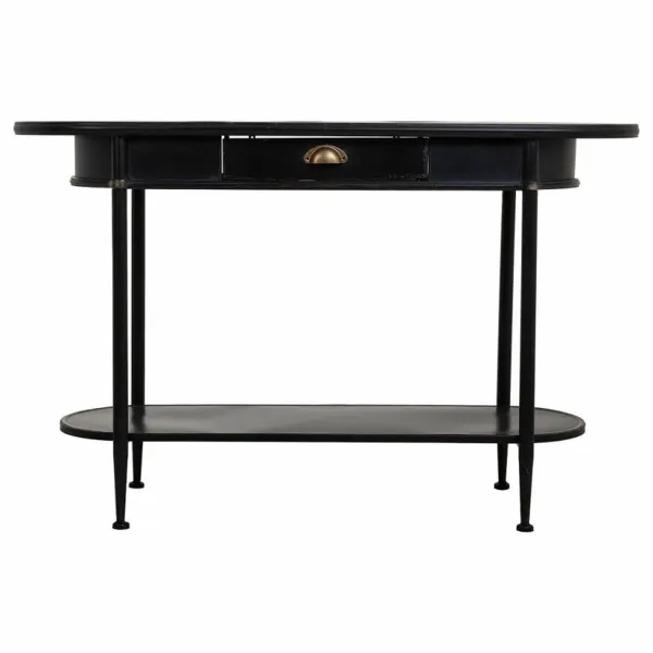 Stalas su stalčiais Alexandra House Living Juoda 41 x 75 x 120 cm