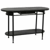 Hall Table with Drawers Alexandra House Living Black 41 x 75 x 120 cm