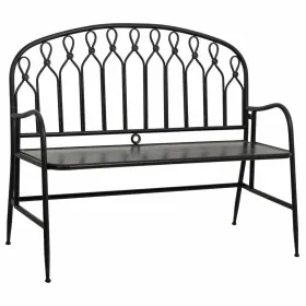 Скамья Alexandra House Living Чёрный Металл 56 x 98 x 118 cm