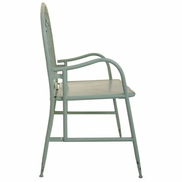 Suoliukas Alexandra House Living Žalia Metalinis 56 x 98 x 118 cm