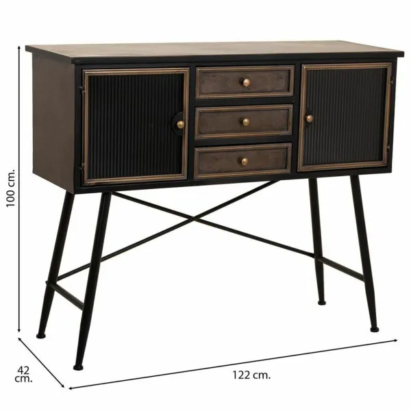 Устройство Alexandra House Living Коричневый Металл 42 x 100 x 122 cm