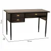 Rašomasis stalas Alexandra House Living Ruda 55 x 75 x 122 cm
