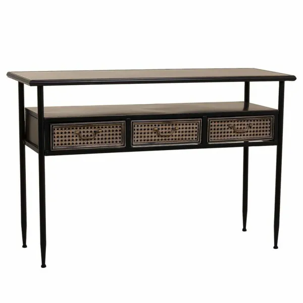 Stalas su stalčiais Alexandra House Living Ruda 42 x 80 x 122 cm