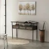 Vestibila galds ar atvilktnēm Alexandra House Living Brūns 42 x 80 x 122 cm