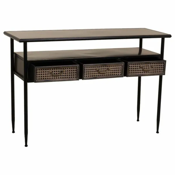 Vestibila galds ar atvilktnēm Alexandra House Living Brūns 42 x 80 x 122 cm