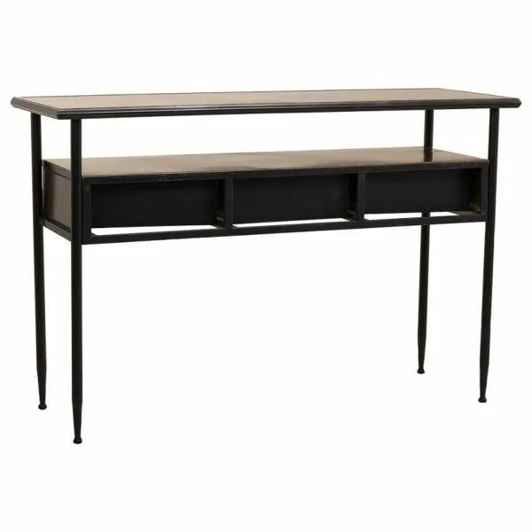 Stalas su stalčiais Alexandra House Living Ruda 42 x 80 x 122 cm