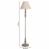 Floor Lamp Alexandra House Living White Grey 220-240 V 38 x 154 x 38 cm