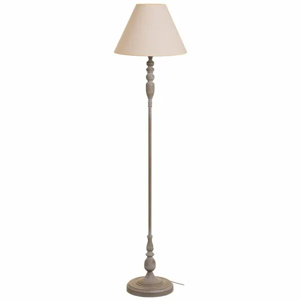 Lattialamppu Alexandra House Living Valkoinen Harmaa 220-240 V 38 x 154 x 38 cm