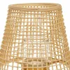 Lantern Alexandra House Living Natural Bamboo Rattan 36 x 64 x 36 cm