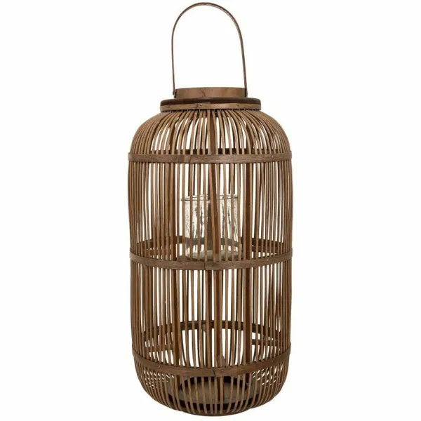 Žibintas Alexandra House Living Ruskea Bambu