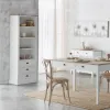 Plaukti Alexandra House Living Balts Brūns Cinka Sakausējums Koks MDF 40 x 180 x 63 cm