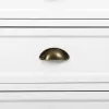 Shelves Alexandra House Living White Brown Zinc Alloy MDF Wood 40 x 180 x 63 cm