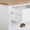 Chest of drawers Alexandra House Living Natural Wood Metal 95 x 40 x 50 cm
