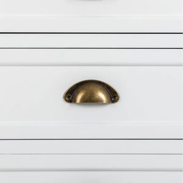 Komoda Alexandra House Living Natūralus Medžio Metalinis 95 x 40 x 50 cm