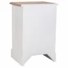 Naktsskapītis Alexandra House Living Balts Brūns 35 x 63 x 41 cm