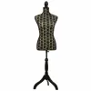 Mannequin Alexandra House Living Black Wood Cloth Polyethylene Pinewood MDF Wood 37 x 168 x 24 cm