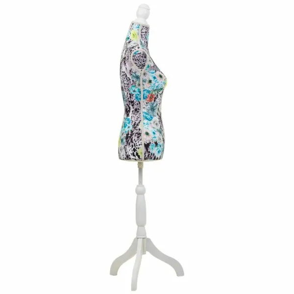 Mannekiini Alexandra House Living Sininen Polyesteri Puu Polyetyleeni Mäntypuu Puu MDF 37 x 168 x 24 cm