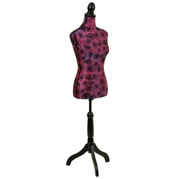 Mannekiini Alexandra House Living Punainen Polyesteri Puu Polyetyleeni Mäntypuu Puu MDF 37 x 168 x 24 cm