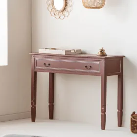 Vestibila galds ar atvilktnēm Alexandra House Living Brūns Dabisks 38 x 82 x 112 cm