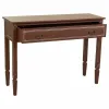 Hall Table with Drawers Alexandra House Living Brown Natural 38 x 82 x 112 cm