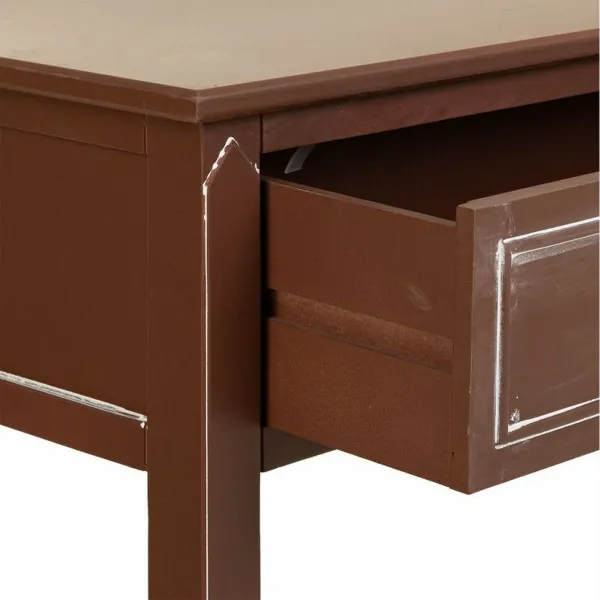 Hall Table with Drawers Alexandra House Living Brown Natural 38 x 82 x 112 cm