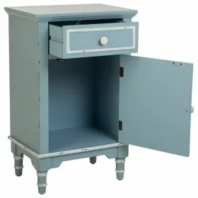 Spintelė Alexandra House Living Mėlyna Balta 32 x 74 x 46 cm