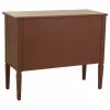 Komoda Alexandra House Living Ruda Natūralus Rotangas Eglės mediena Medžio MDF 38 x 72 x 88 cm