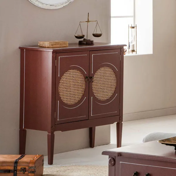 Hall Alexandra House Living Brown Natural 38 x 90 x 80 cm