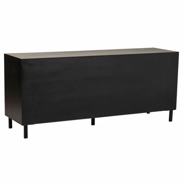 Bufete Alexandra House Living Melns Dabisks Rotangpalma Paulovnijas koks 45 x 86 x 165 cm