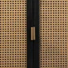Bufete Alexandra House Living Melns Dabisks Rotangpalma Paulovnijas koks 45 x 86 x 165 cm