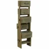 Подставка для горшка Alexandra House Living Коричневый Древесина павловнии 15 x 90 x 124 cm