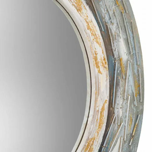 Настенное зеркало Alexandra House Living 90 x 2 x 90 cm круги