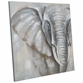 Paveikslas Alexandra House Living Asia Drobė Eglės mediena 100 x 3 x 100 cm