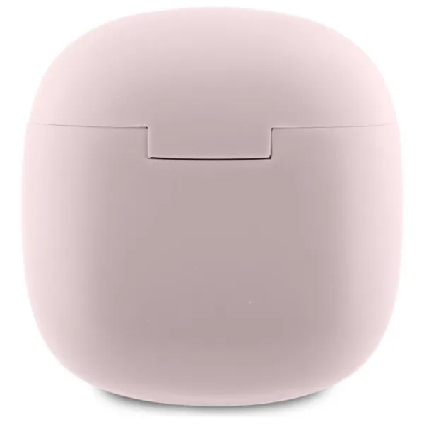 Guess Printed Classic Logo - Bluetooth TWS Headphones + Charging Case (Pink)
