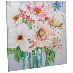 Paveikslas Alexandra House Living Nature Drobė Eglės mediena 80 x 3 x 80 cm