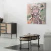 Maalaus Alexandra House Living Life Kangas Kuusi 100 x 3 x 100 cm