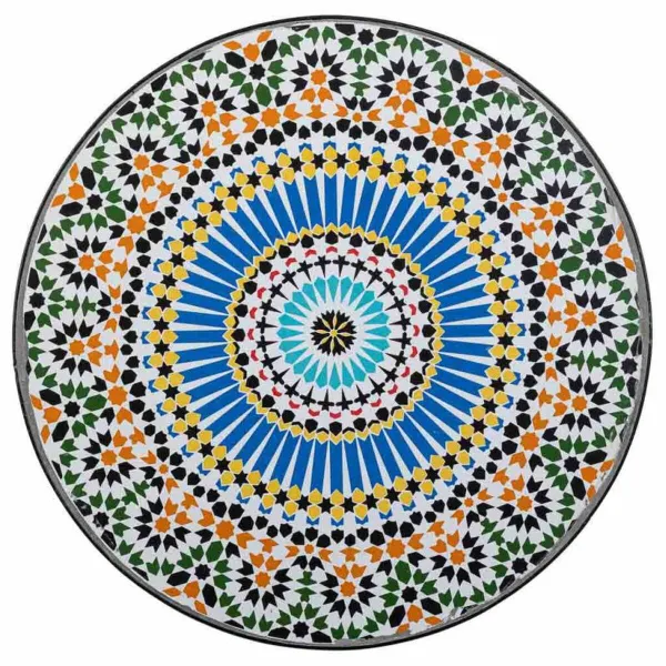 Puķu Poda Statīvs Alexandra House Living Melns Dzelzs Flīze 30 x 68 x 30 cm 3 Daudzums